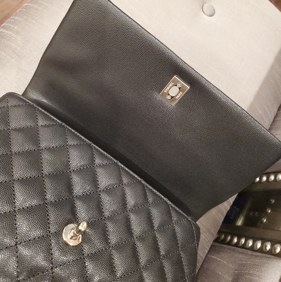 Chanel Coco Flap with Top Handle - Picture 12 of 16